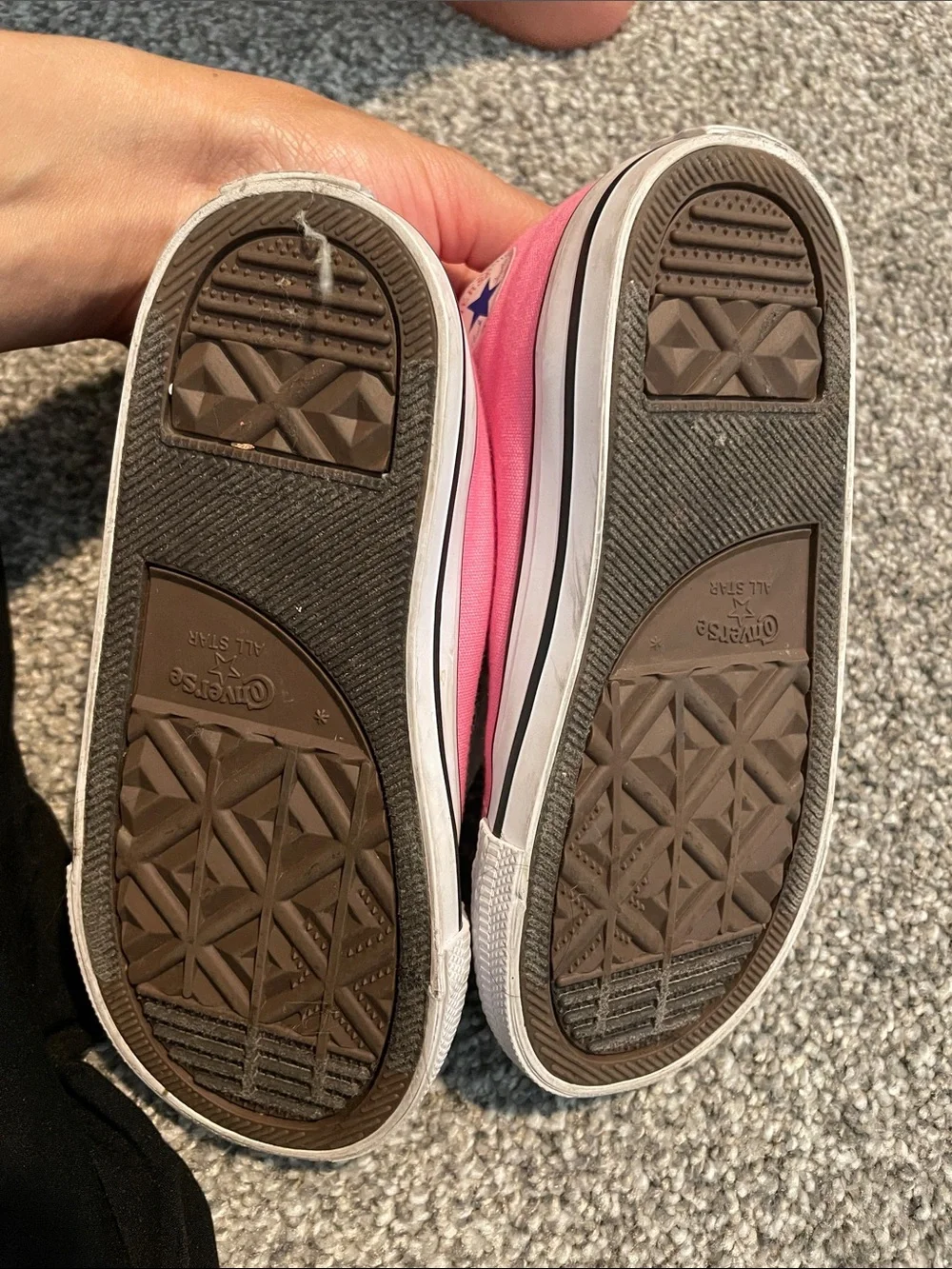 Converse Kids Pink High-Top Canvas Sneakers